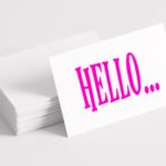 Business card design and printing blog